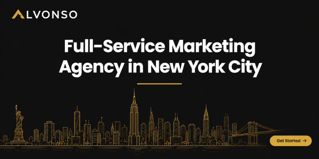 Alvonso Marketing full-service marketing agency in New York City