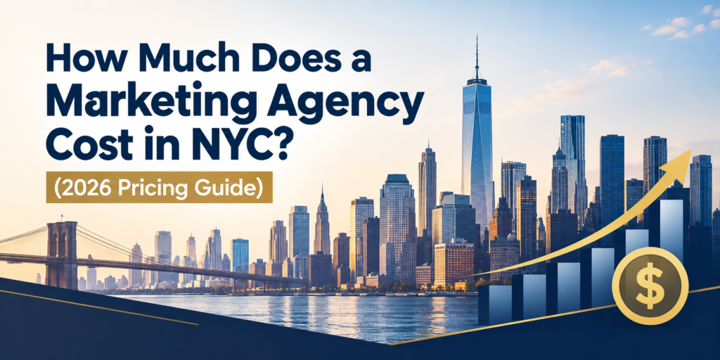 Marketing agency cost NYC 2026 pricing guide by Alvonso Marketing