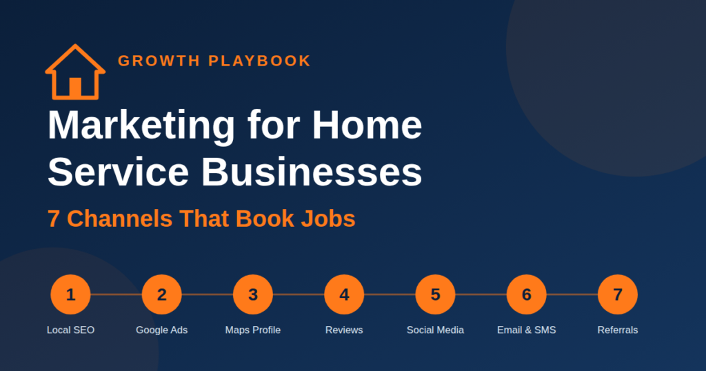 7 marketing channels that book jobs for home service businesses